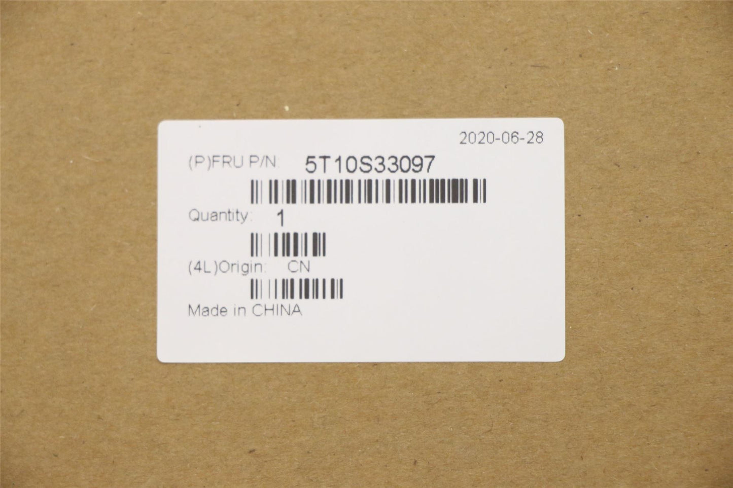 Lenovo 5T10S33097 TAPE Removable tape L 81Y6 GY550