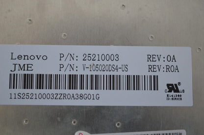 Lenovo JME A4WL9 84KEY Blueblack KBD W8 US English Keyboard 25210003