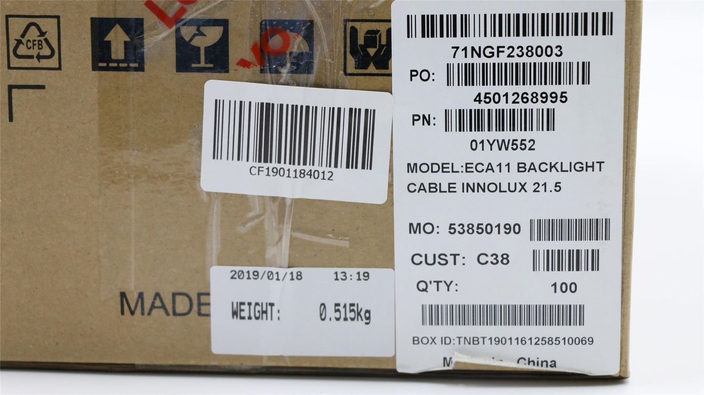 Lenovo IdeaCentre A340-22ICB A340-22IGM Cable Lcd Screen Display LED 01YW552