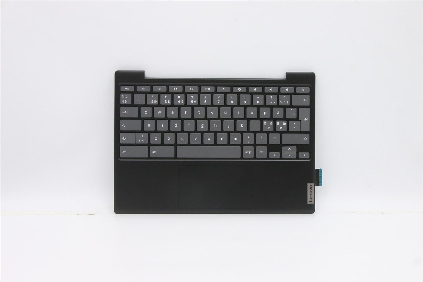 Lenovo IdeaPad 3 CB-11IGL05 Palmrest Cover Touchpad Keyboard Nordic 5CB0Z26758