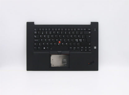 Lenovo ThinkPad P1 Gen 3 X1 3rd Gen Palmrest Cover Keyboard Nordic 5M10Z39648