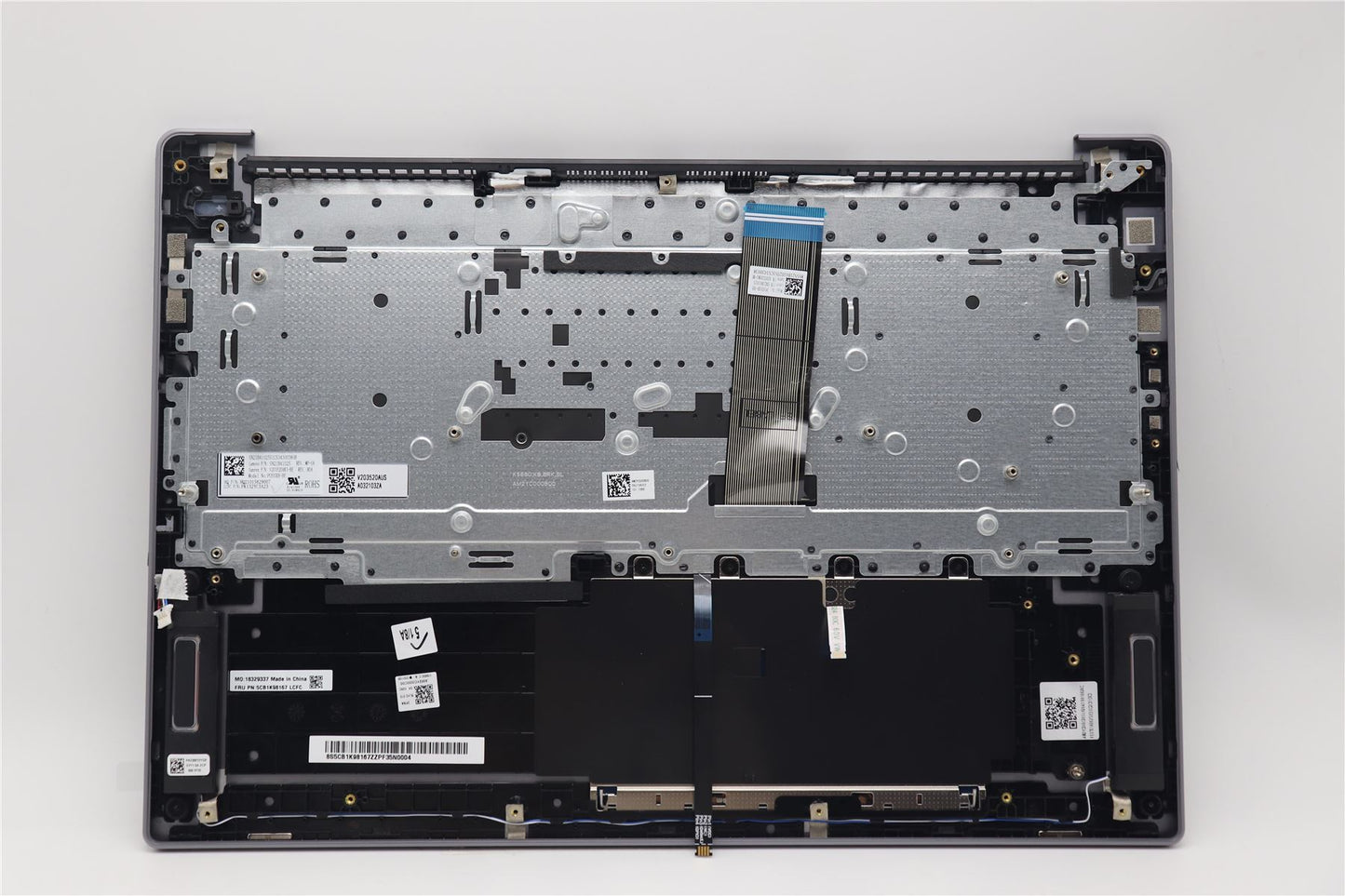 Lenovo IdeaPad 5 16ARP8 Palmrest Cover Touchpad Keyboard Belgian 5CB1K98167