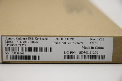 Lenovo ThinkStation M920z M90a P330 Tiny P340 Tiny USB Wired Keyboard 00XH597