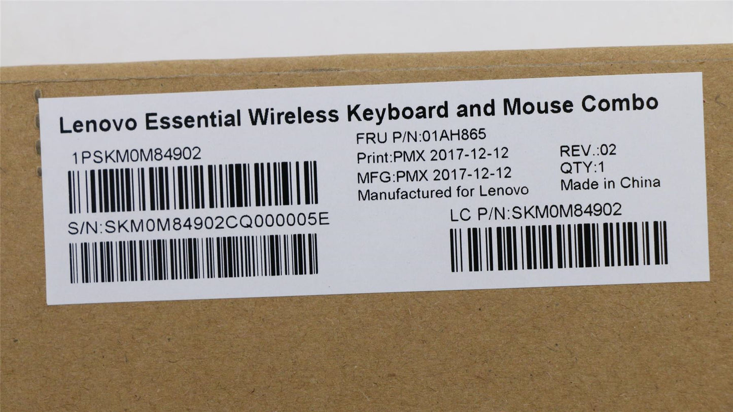 Lenovo Primax RFBU71 2.4G BK AR_470 01AH865