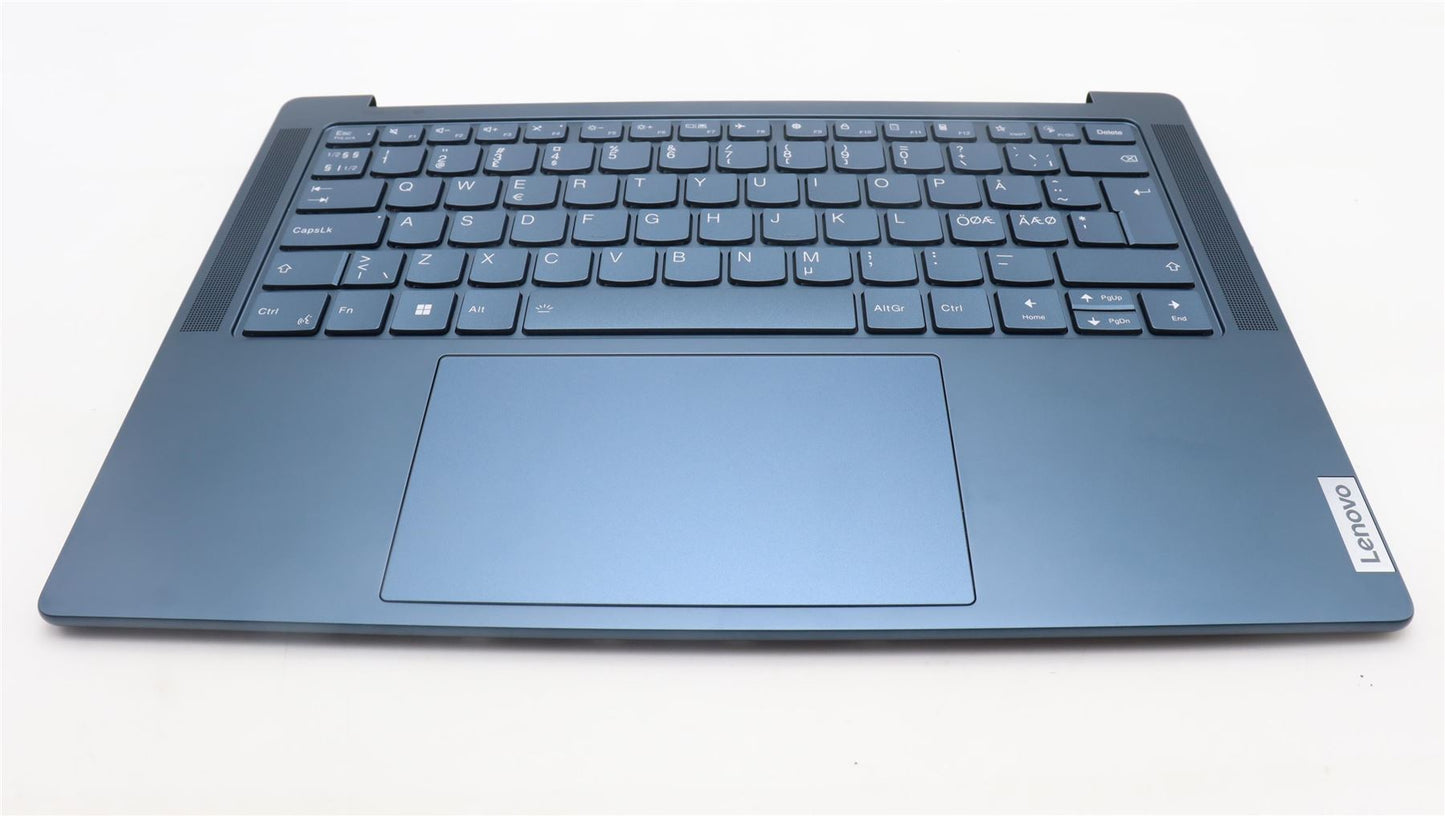Lenovo Yoga 7 14ARP8 Palmrest Cover Touchpad Keyboard Nordic 5CB1L50343