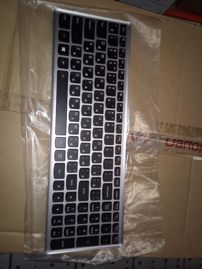 Lenovo DFT6B1RU102KeyBlkKeySlvFrameBL KBD Keyboard 25211304