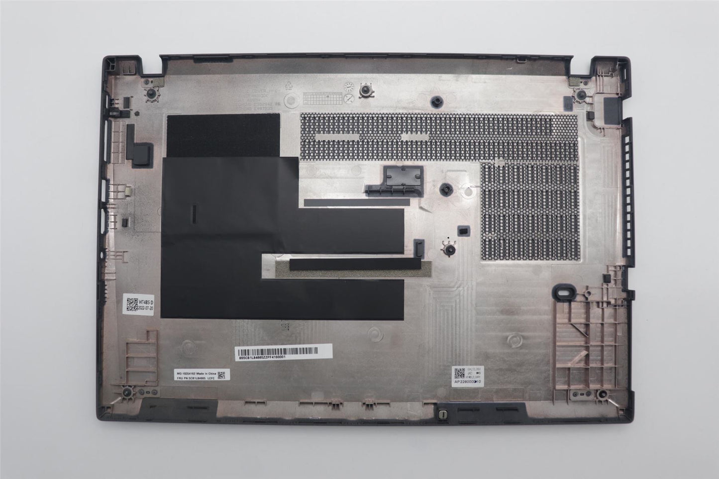 Lenovo ThinkPad T14 2 Bottom Base Lower Chassis Cover Grey 5CB1L84665