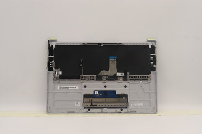 Lenovo Yoga 7 14IAH7 Palmrest Cover Touchpad Keyboard UK Silver 5CB1J30324