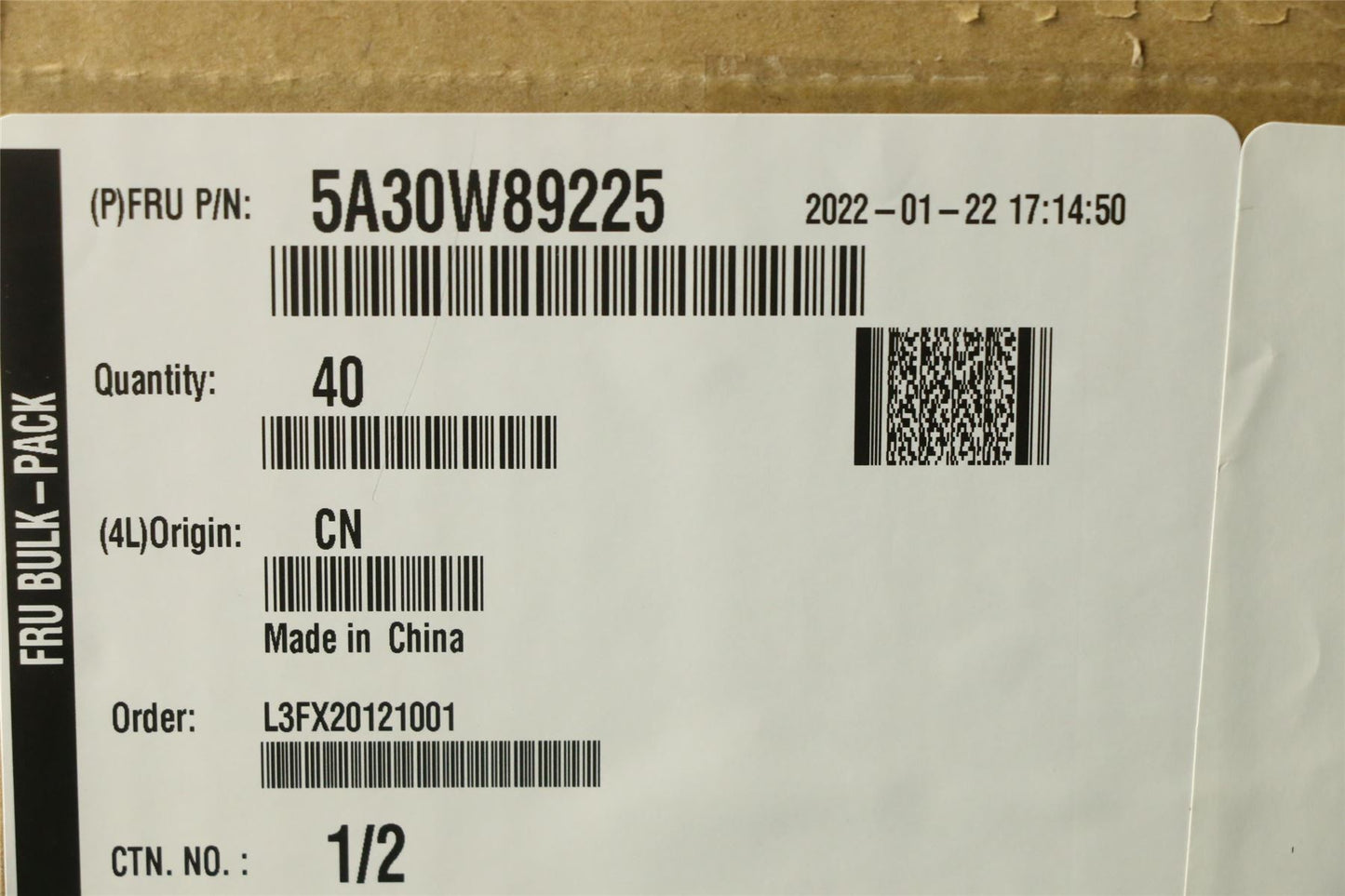 Lenovo IdeaCentre 50t 3 50t 4 5 14IAB7 Wi-Fi Wifi Wireless Antenna 5A30W89225