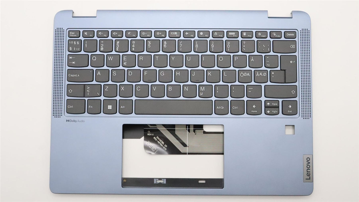Lenovo Upper Case ASM_NORDIC W 82R9 SB 5CB1H72401