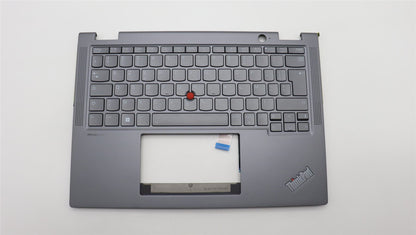 Lenovo Yoga X13 Gen 4 Palmrest Cover Keyboard French Grey 5M11L64670