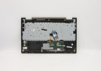Lenovo IdeaPad 7 15ITL5 Palmrest Cover Touchpad Keyboard Dark Moss 5CB1A22450