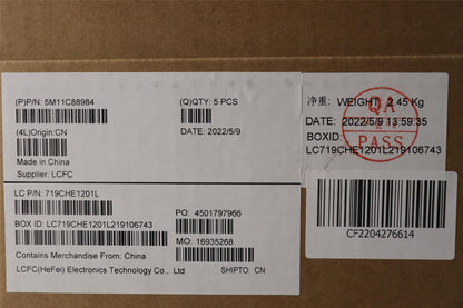 Lenovo Chromebook 500e Gen 3 Handauflagenabdeckung Touchpad-Tastatur Spanisch 5M11C88984