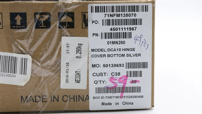 Lenovo MECHANICAL Hinge cover Bottom, C5 Silver 01MN280