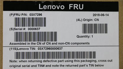 Lenovo USB Smartcard keyboard 03X7296