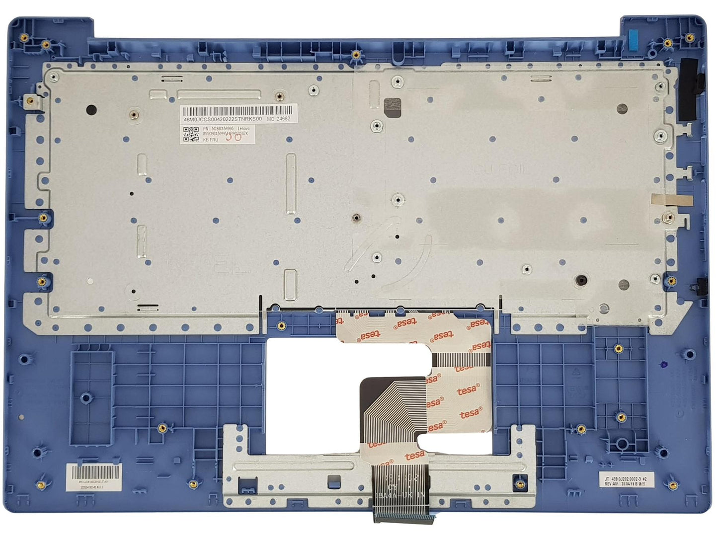 Lenovo IdeaPad 1-14IGL05 Keyboard Palmrest Top Cover UK Blue 5CB0X56995