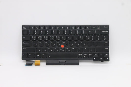 Lenovo ThinkPad L13 2 X13 Keyboard Korean Black Backlit 5N20V43355