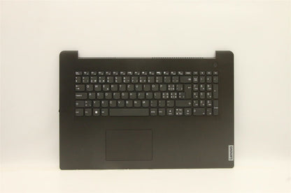 Lenovo V17 G2-ITL Keyboard Palmrest Top Cover Swiss Grey 5CB1C92883