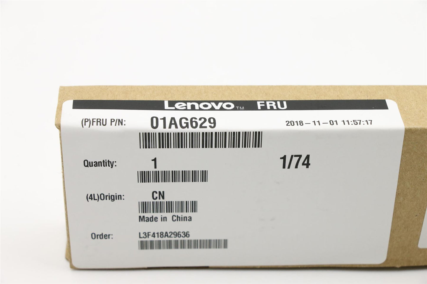 Lenovo MEMORY 16GB DDR4 2666MHz ECC UDIMM 01AG629