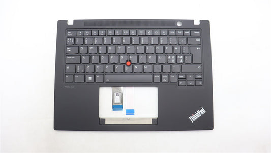 Lenovo ThinkPad T14s Gen 4 Palmrest Cover Keyboard Nordic Black 5M11L92896