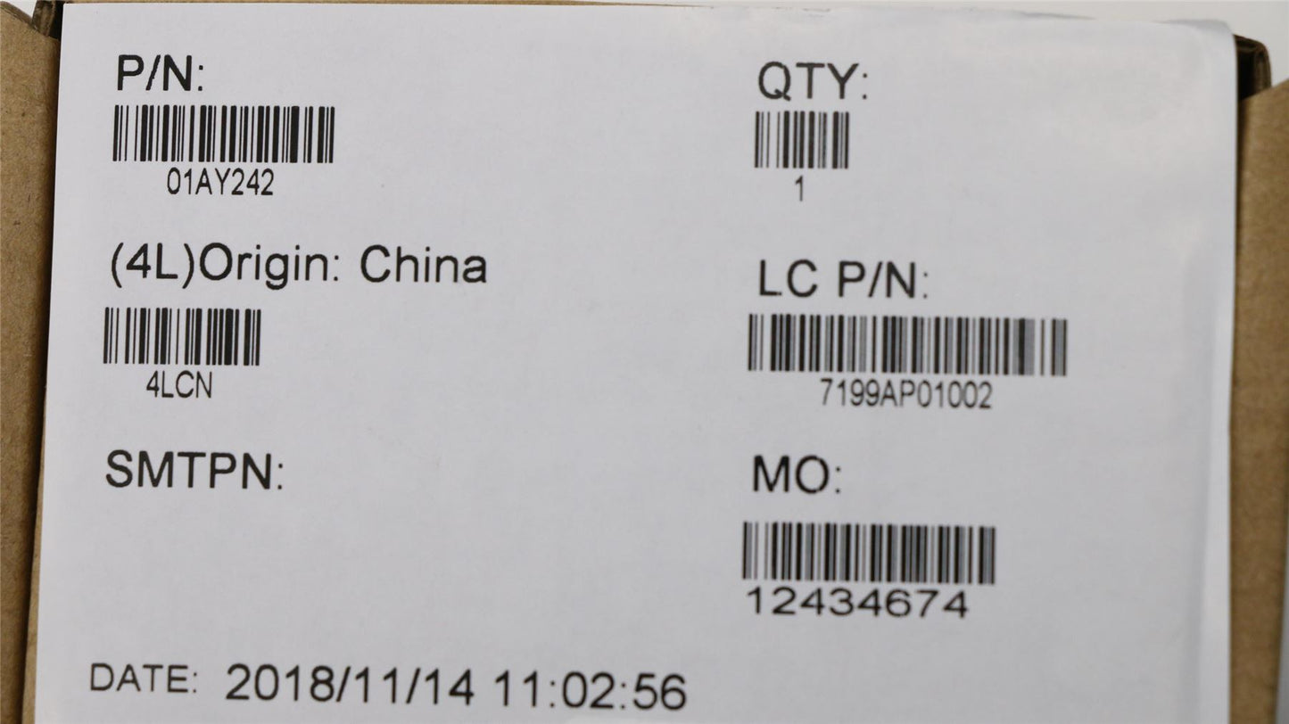 Lenovo Tablet X1 3rd Cable Webcam Camera 01AY242