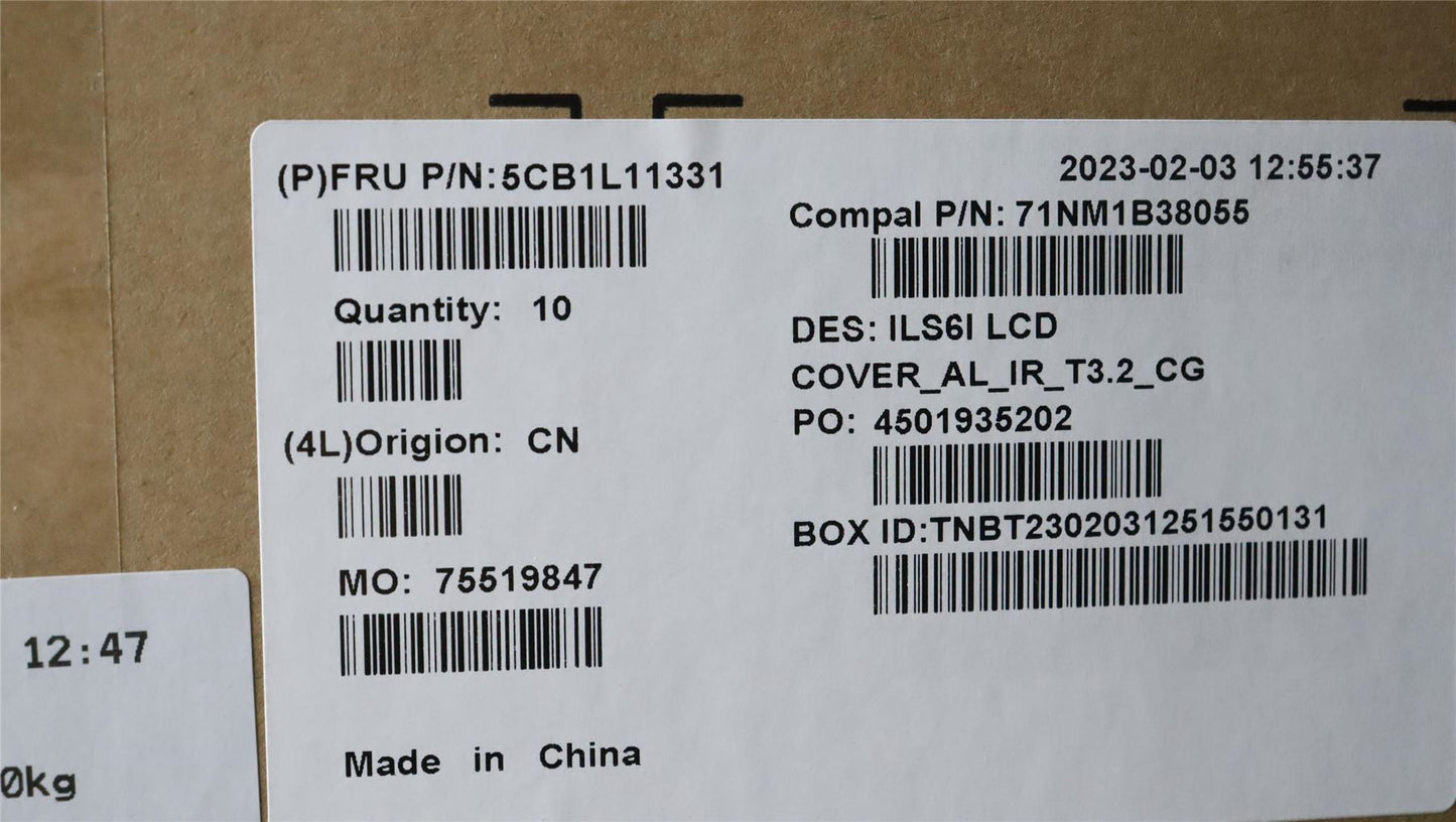 Lenovo IdeaPad 5 16IRL8 5 16ABR8 LCD Cover Rear Back Housing Grey 5CB1L11331
