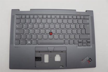 Lenovo ThinkPad X1 8th Gen Keyboard Palmrest Top Cover Latin Spanish 5M11H62454