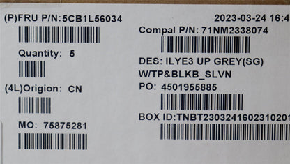Lenovo Slim 5 16IRH8 5 16APH8 Palmrest Cover Touchpad Keyboard 5CB1L56034