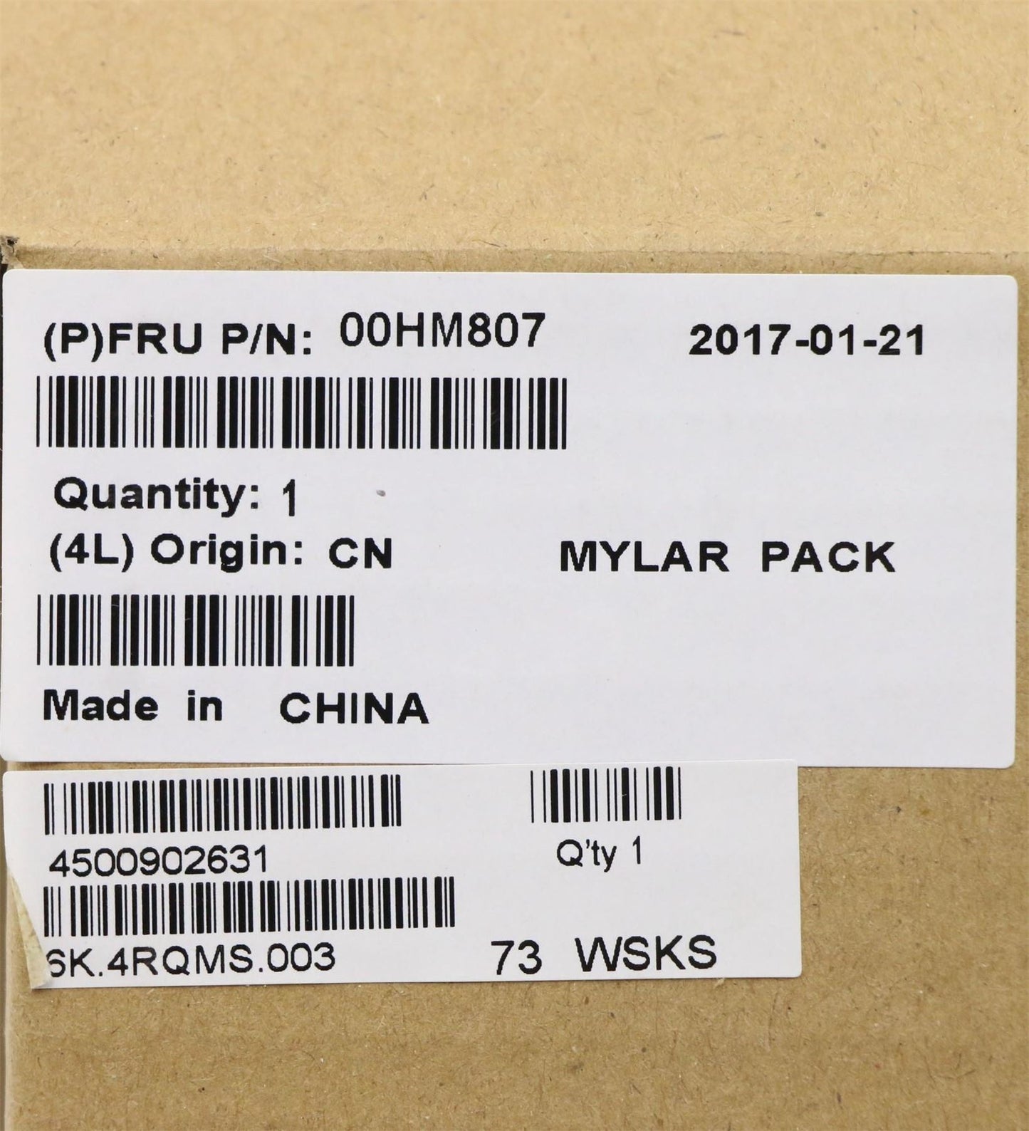 Lenovo 00HM807 TAPE FRU Mylar kit