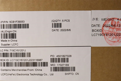 Lenovo 5 15IAH7H Palmrest Cover Touchpad Keyboard Nordic Storm Grey 5CB1F39053