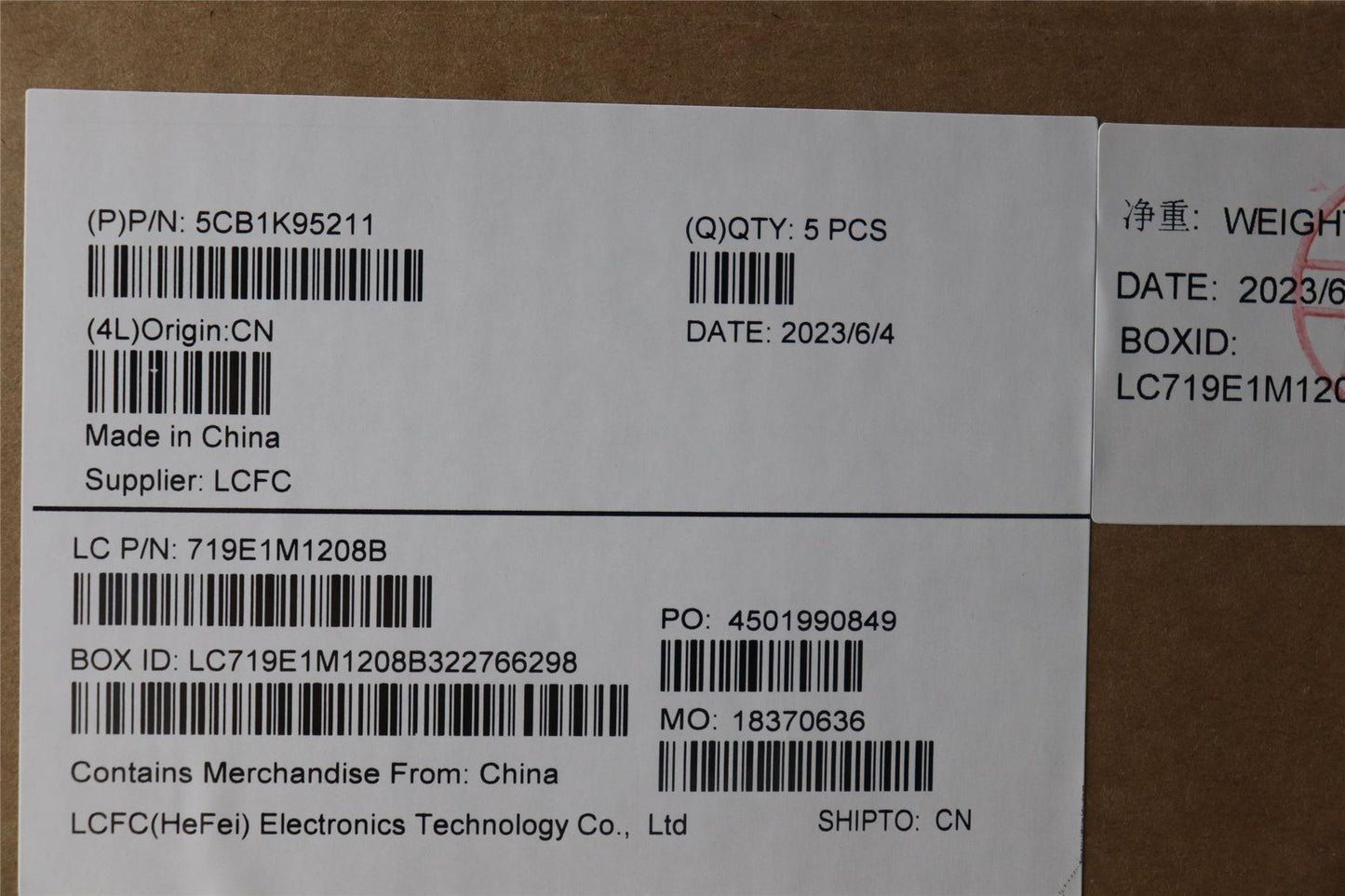 Lenovo Upper Case ASM_ITA L82XM AB BL 5CB1K95211