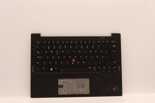 Lenovo Carbon X1 10th Keyboard Palmrest Top Cover German Black 5M11H44257