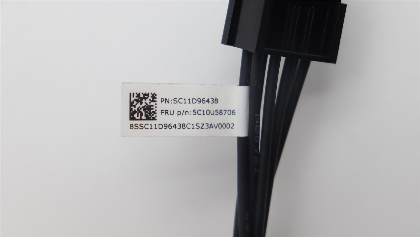Lenovo Fru,80mm 8pin_F to 6+2pin_M cable 5C10U58706