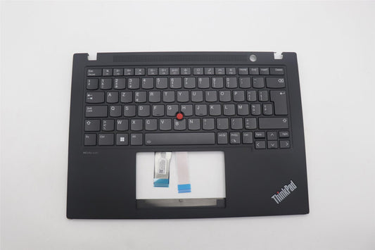 Lenovo ThinkPad T14s Gen 4 Palmrest Touchpad Cover Keyboard Belgian 5M11L59440