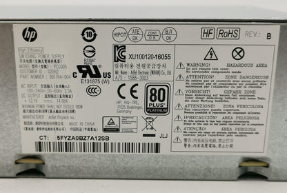HP 901764-004 P S SFF 180W ENTS17 92 EFF 12V