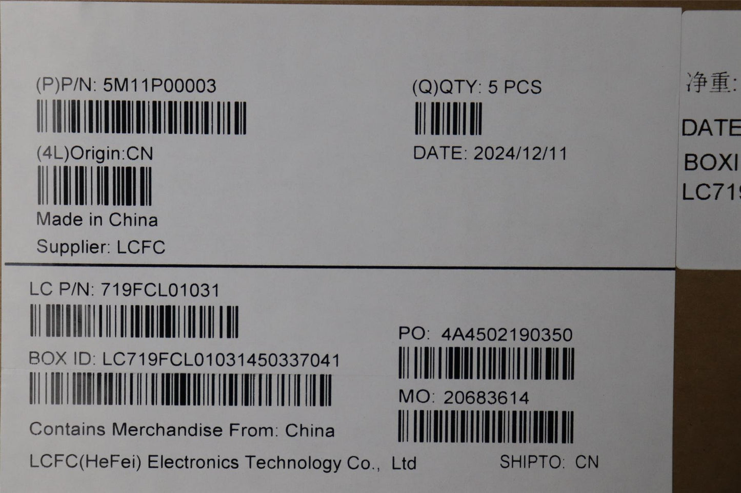 Lenovo MECH_ASM FRU CZE/SLK (TRI) UK BK 5M11P00004
