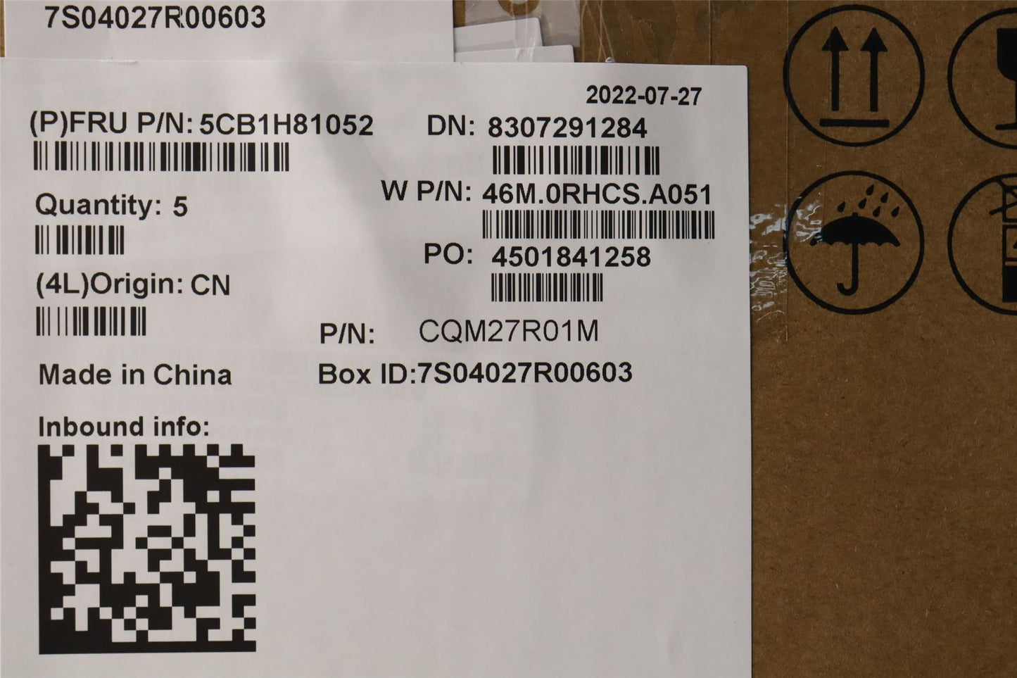 Lenovo IdeaPad 5 16IAU7 Keyboard Palmrest Top Cover Greek Cloud Grey 5CB1H81052