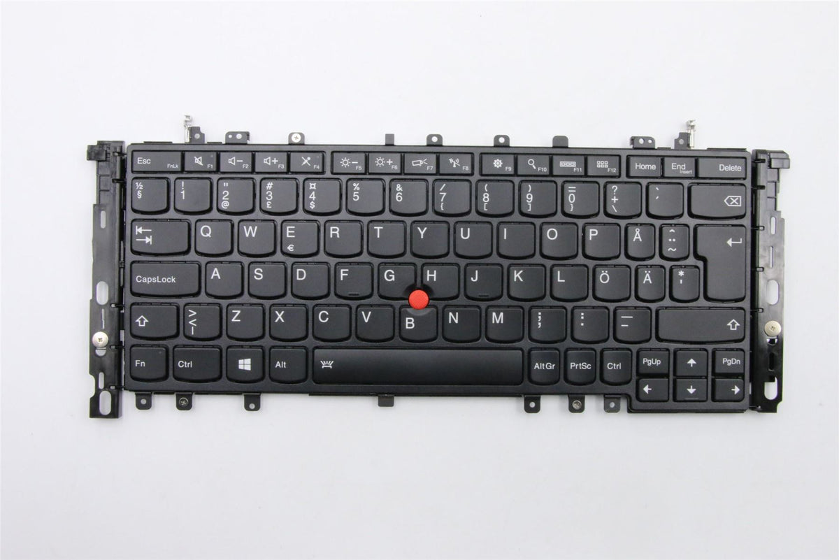 Genuine Lenovo ThinkPad Yoga Keyboard Swedish Black 04Y2646