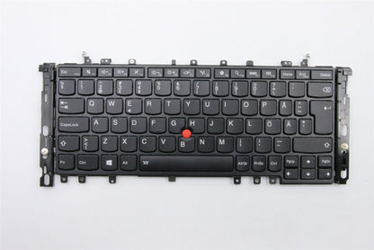 Genuine Lenovo ThinkPad Yoga Keyboard Swedish Black 04Y2646