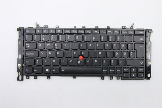 Genuine Lenovo ThinkPad Yoga Keyboard Swedish Black 04Y2646