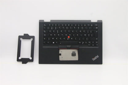 Lenovo ThinkPad X13 Gen 1 Palmrest Cover Keyboard Belgian Black 5M10Y85846