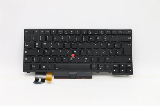 Lenovo ThinkPad T14 2 Keyboard German Black Backlit 5N20X68856