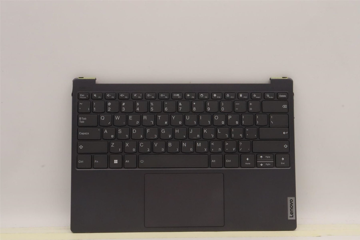 Lenovo Yoga 7 13IAP7 Palmrest Cover Touchpad Keyboard Hebrew 5CB1J31392