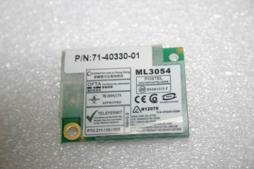 Lenovo CM2 MDC card ML3054 71-40330-01 M.2 Board 11008281