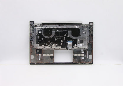 Lenovo 730 15IWL Keyboard Palmrest Top Cover Belgian Silver 5CB0T04944