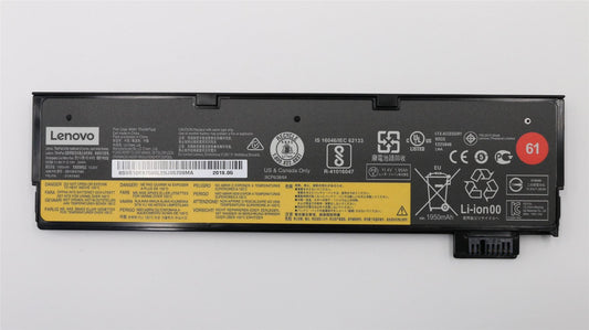 Lenovo ThinkPad T570 P51s T470 25 A475 T580 P52s A485 Battery 11.4V 24Wh 01AV490