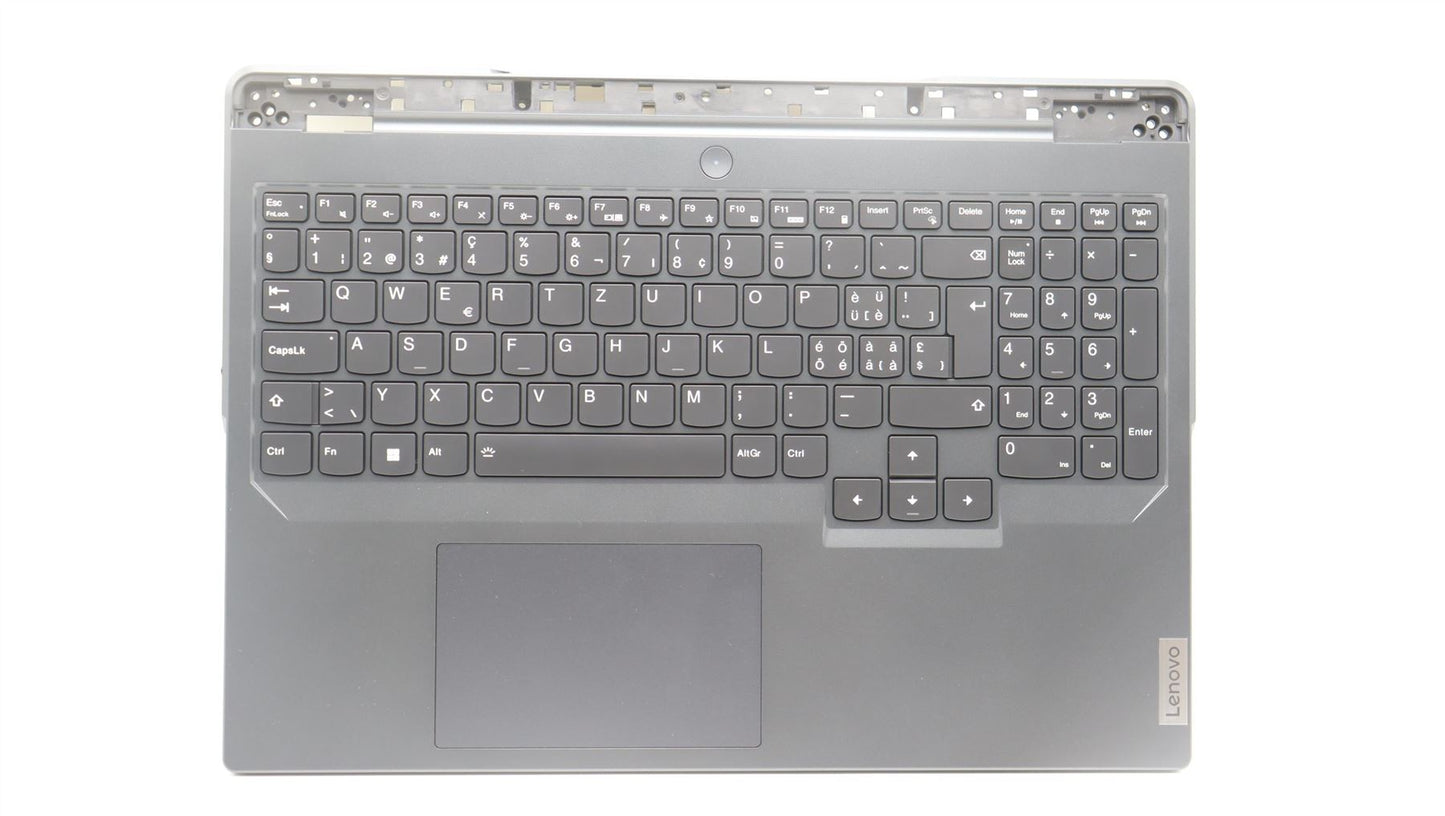 Lenovo Legion 5 16IRX8 Palmrest Cover Touchpad Keyboard Switzerland 5CB1L30912