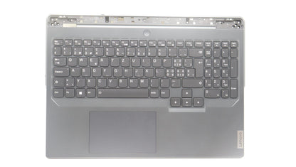 Lenovo Legion 5 16IRX8 Palmrest Cover Touchpad Keyboard Switzerland 5CB1L30912