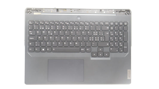 Lenovo Legion 5 16IRX8 Palmrest Cover Touchpad Keyboard Switzerland 5CB1L30912