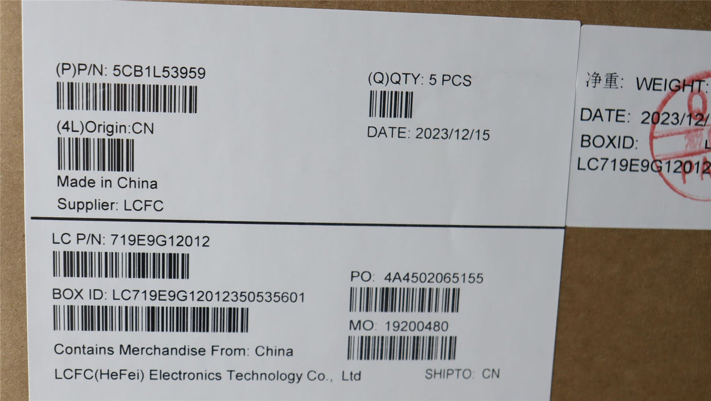 Lenovo Upper Case ASM_BEL L82WS WHWOT_WOL 5CB1L53959